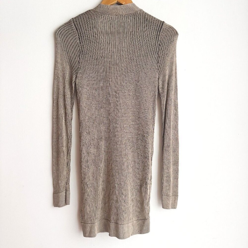L'AGENCE Millie Cardigan Beige S - Picture 7 of 8